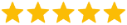 Five yellow stars on a white background