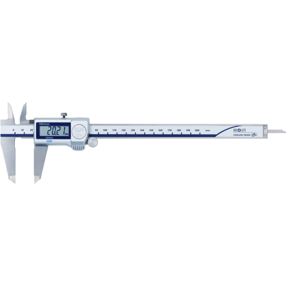 Mitutoyo 500-703-10/20 Coolant Proof Digimatic (Digital) Caliper 'IP67 Absolute' 0-200mm - KHM Megatools Corp. Main image
