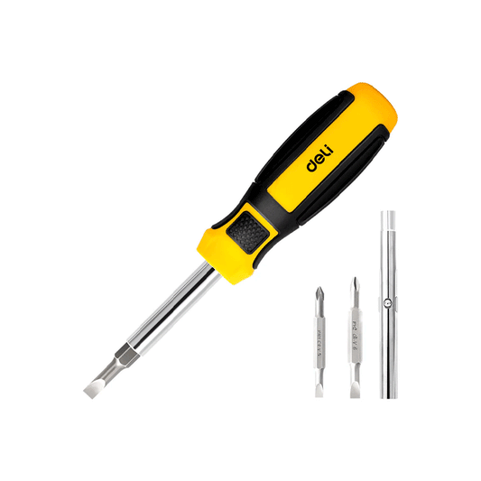 Deli EDL260206 6in1 Screwdriver Set | Deli by KHM Megatools Corp.