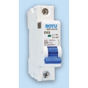 Royu 6kA (1P 1 Module) Miniature Circuit Breakers (DIN Rail Type) | Royu by KHM Megatools Corp.