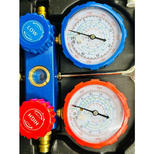 Megatools R134 Manifold Gauge Set Tester | Mega Tools by KHM Megatools Corp.