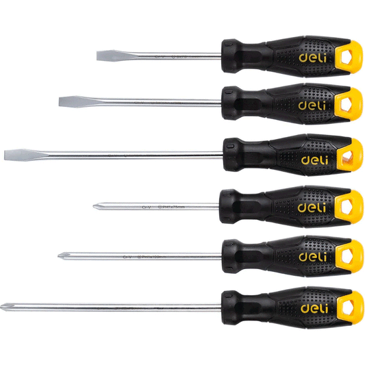 Deli EDL620006 6pcs Screwdriver Set | Deli by KHM Megatools Corp.