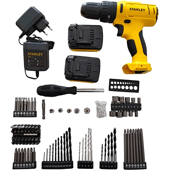 Stanley SCH121S2KA 12V Cordless Hammer Drill / Driver 10mm (SCH121S2KA) - KHM Megatools Corp.