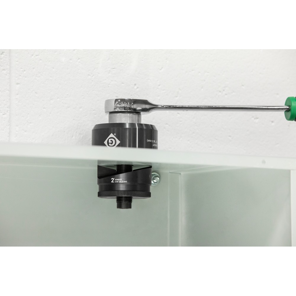 Greenlee 7238SB Manual Knock Out Punch / Puncher Kit with Ratchet 1/2" - 2"