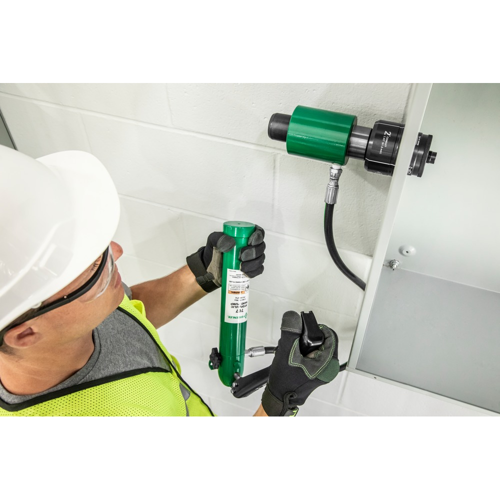 Greenlee 7310SB Hydraulic Knock Out Punch / Puncher Kit with Hand Pump 1/2" - 4" | Greenlee by KHM Megatools Corp.