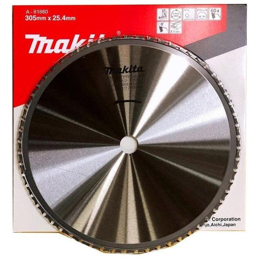 Makita A-81860 Circular Saw Blade 12" x 60T for Mild Steel / LC1230 - KHM Megatools Corp.
