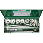 Hans 8614 1" Drive 14pcs Socket Wrench Set - KHM Megatools Corp.