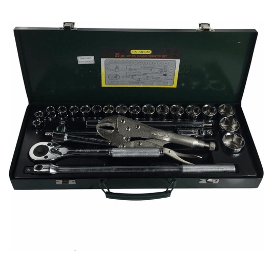 S-Ks A-25 1/2" Drive Socket Wrench Set 10-32mm 6pts - KHM Megatools Corp.