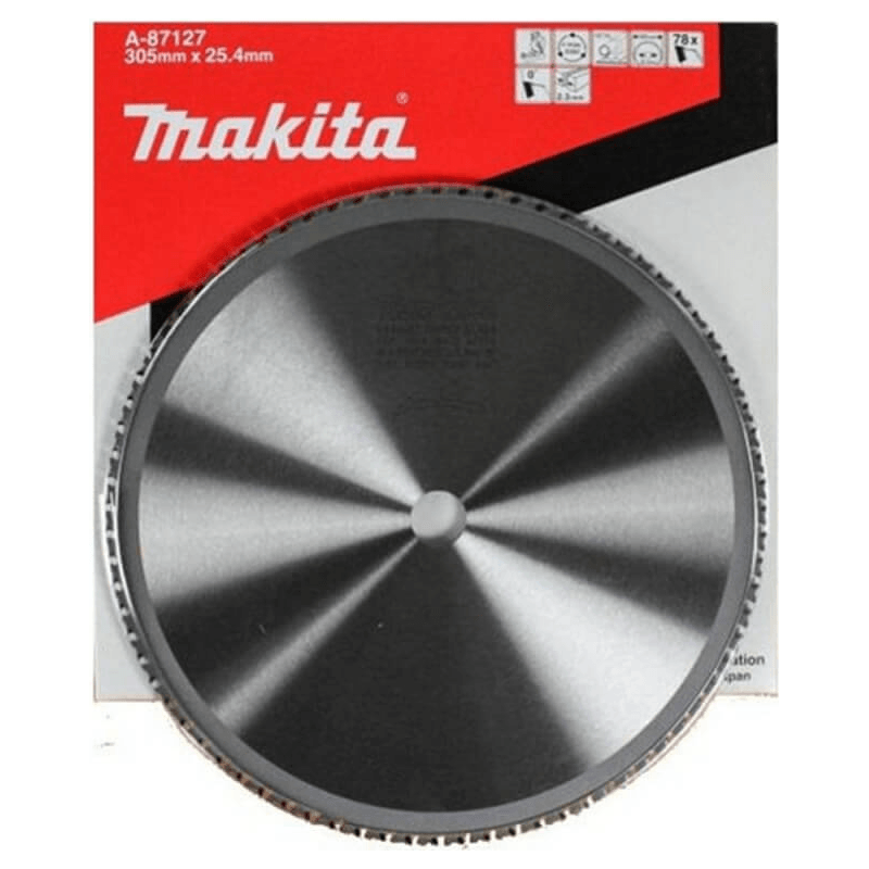 Makita A-87127 Circular Saw Blade 12"x 78T for Thin Mild Steel / LC1230 - KHM Megatools Corp.