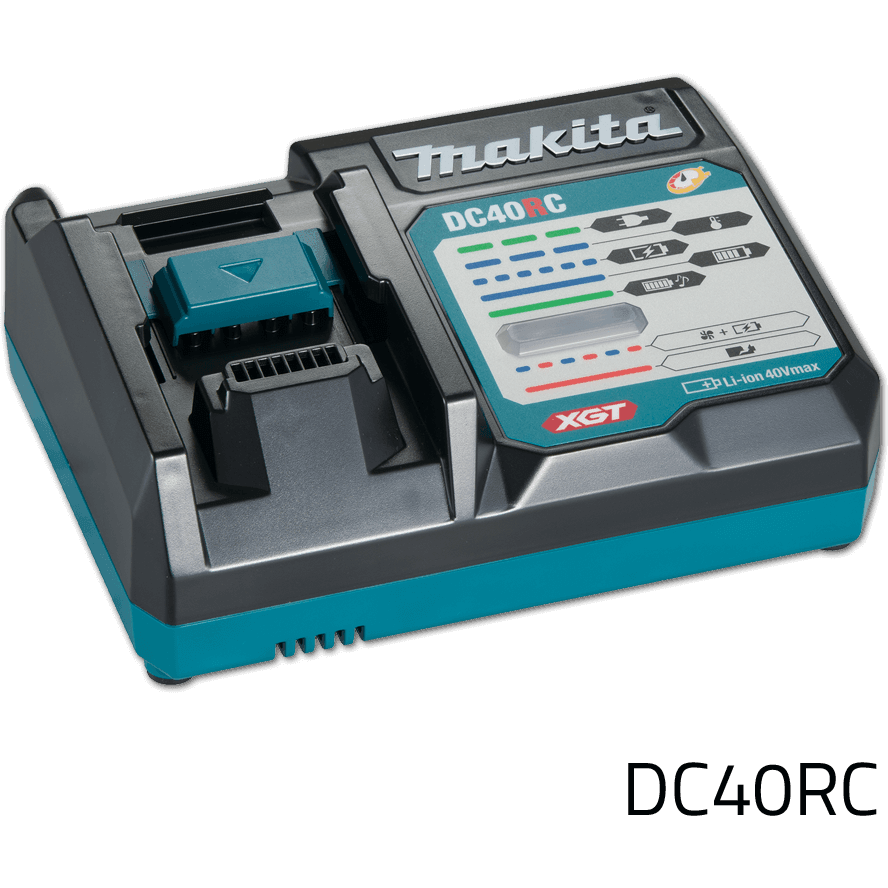 Makita DC40RC Single Port Rapid Fast Battery Charger XGT (191M90-3)