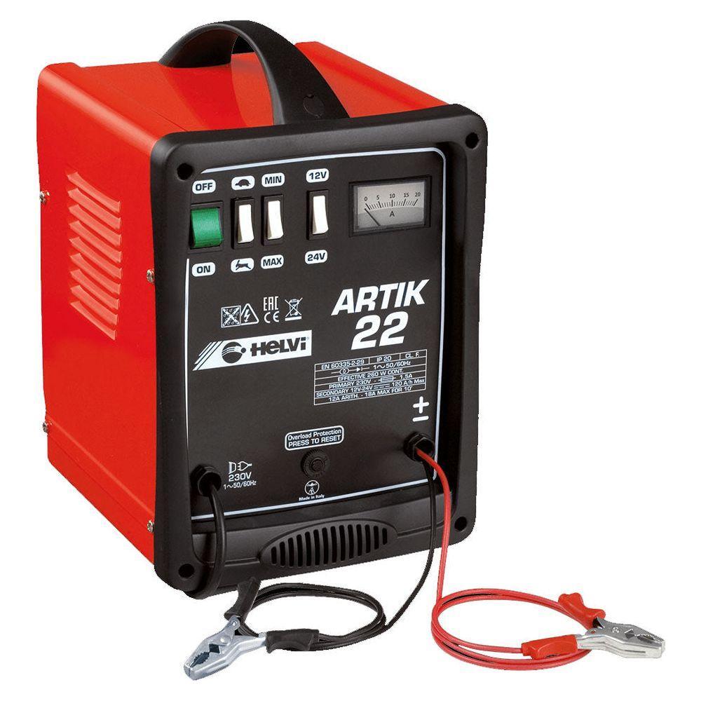 Helvi ARTIK 22 Car Battery Charger 18A | Helvi by KHM Megatools Corp.