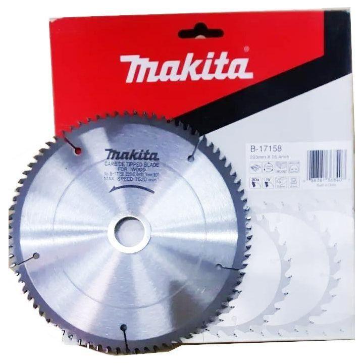 Makita B-17158 Circular Saw Blade 8" x 80T for Wood - KHM Megatools Corp.