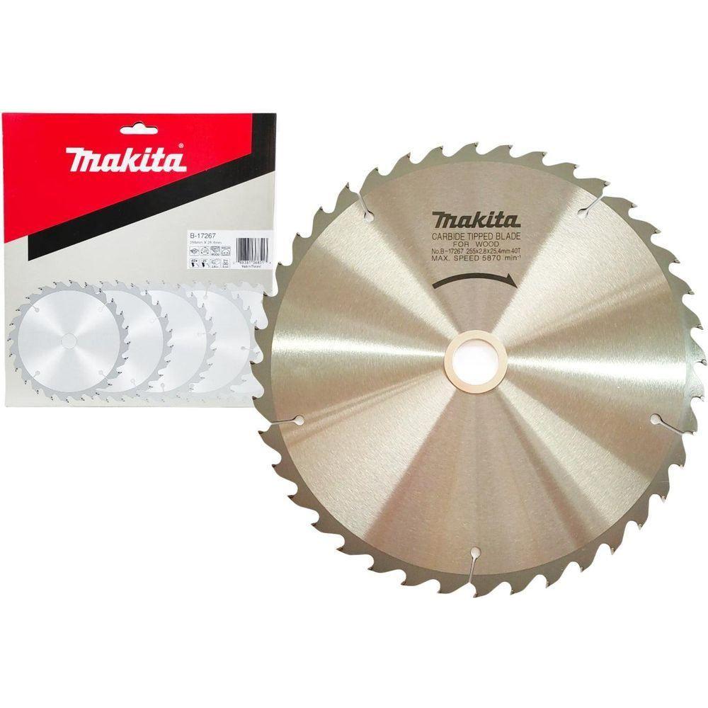 Makita B-17267 Circular Saw Blade 10" x 40T for Wood - KHM Megatools Corp.