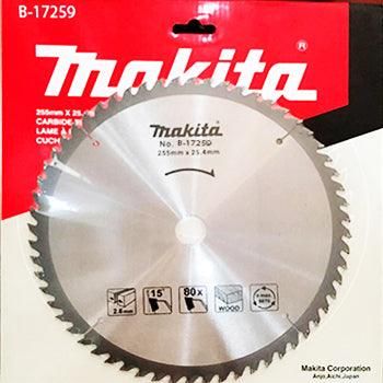 Makita B-17295 Circular Saw Blade 10" x 80T for Wood