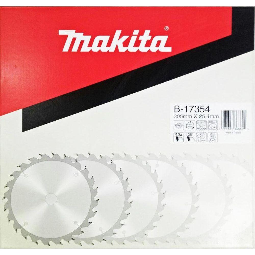 Makita B-17354 Circular Saw Blade 12" x 40T for Wood - KHM Megatools Corp.