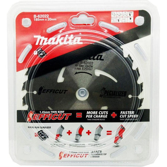 Makita B-62022 Circular Saw Blade 7-1/4" x 24T for Wood - KHM Megatools Corp.