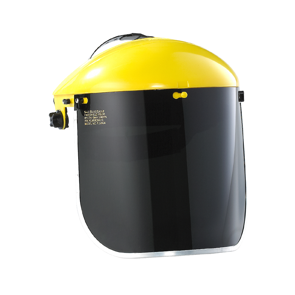 Blue Eagle FC28G5 Face Shield Visor 8″ x 12″ (Dark Green)