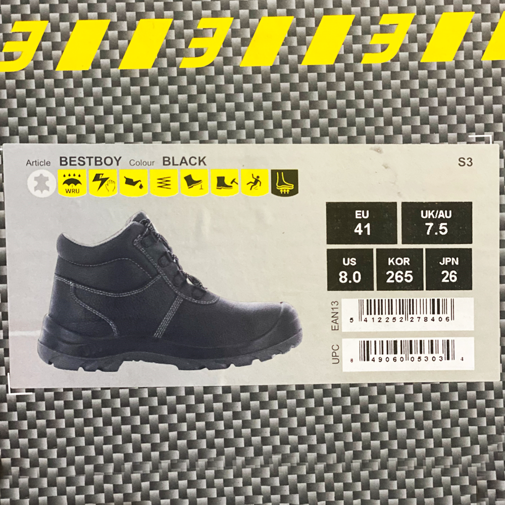 Safety Jogger "BestBoy" Safety Shoes (Damaged Box)