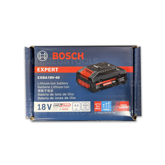 Bosch EXPERT EXBA 18V-40 Battery 4Ah