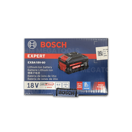 Bosch EXPERT EXBA 18V-80 Battery 8Ah