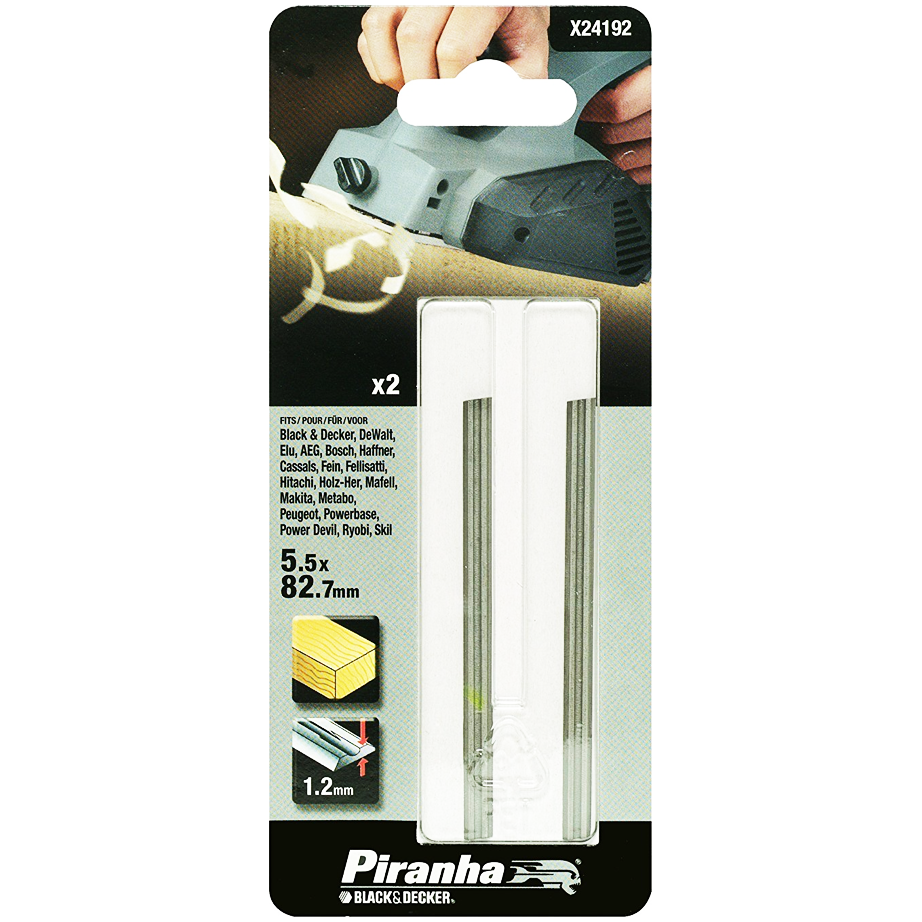Black & Decker X24192-XJ HSS Planer Blade for Wood Planer | Black & Decker by KHM Megatools Corp.