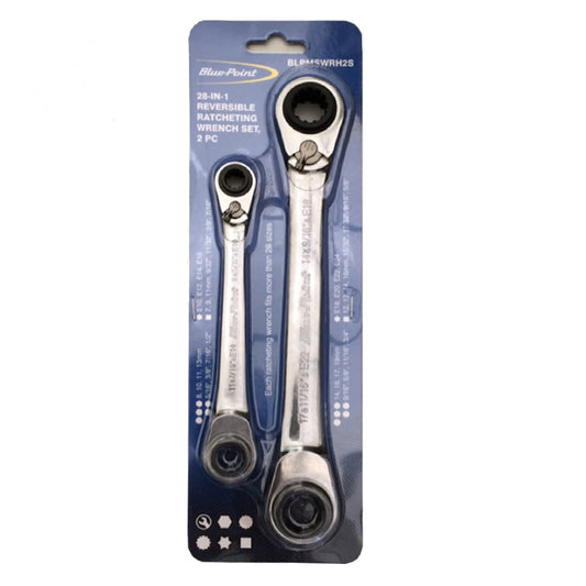 Blue Point BLPMPW2S Reversible Ratchet Wrench Set | Blue Point by KHM Megatools Corp.