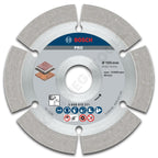 Bosch Diamond Cutter Stone 4" Segmented (2 608 615 271) P853 | Bosch by KHM Megatools Corp.