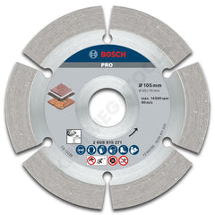 Bosch Diamond Cutter Stone 4" Segmented (2 608 615 271) P853