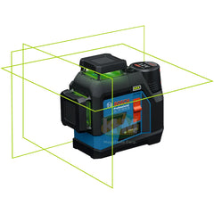 Bosch GLL 100-33 CG Professional Line Laser (Green), 3x 360° (Bare)