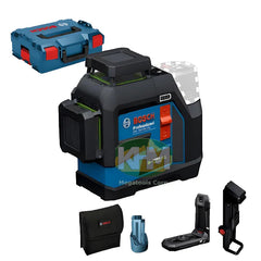 Bosch GLL 100-33 CG Professional Line Laser (Green), 3x 360° (Bare)