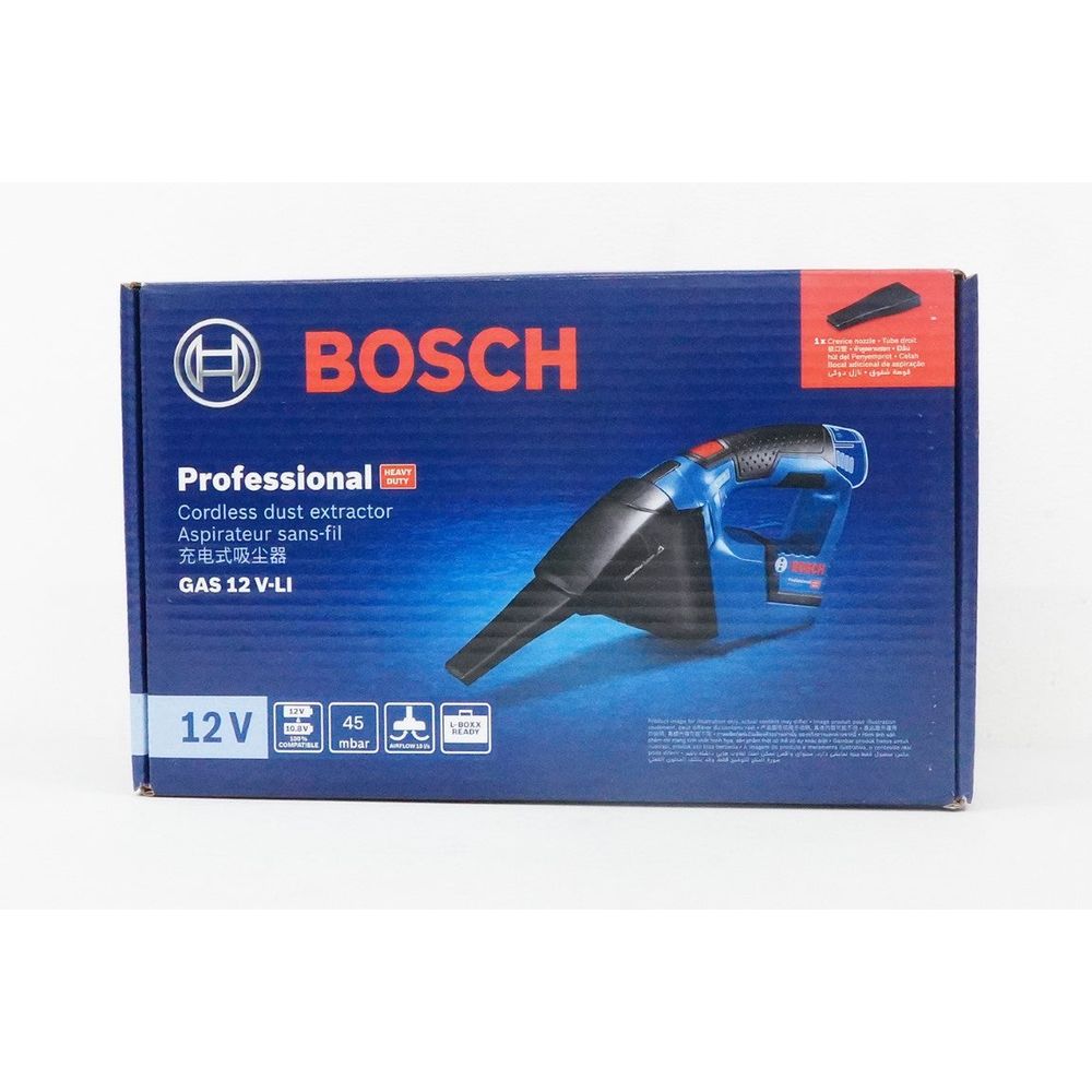 Bosch GAS 12 V-Li Cordless Vacuum Cleaner 350ml 12V (Bare)