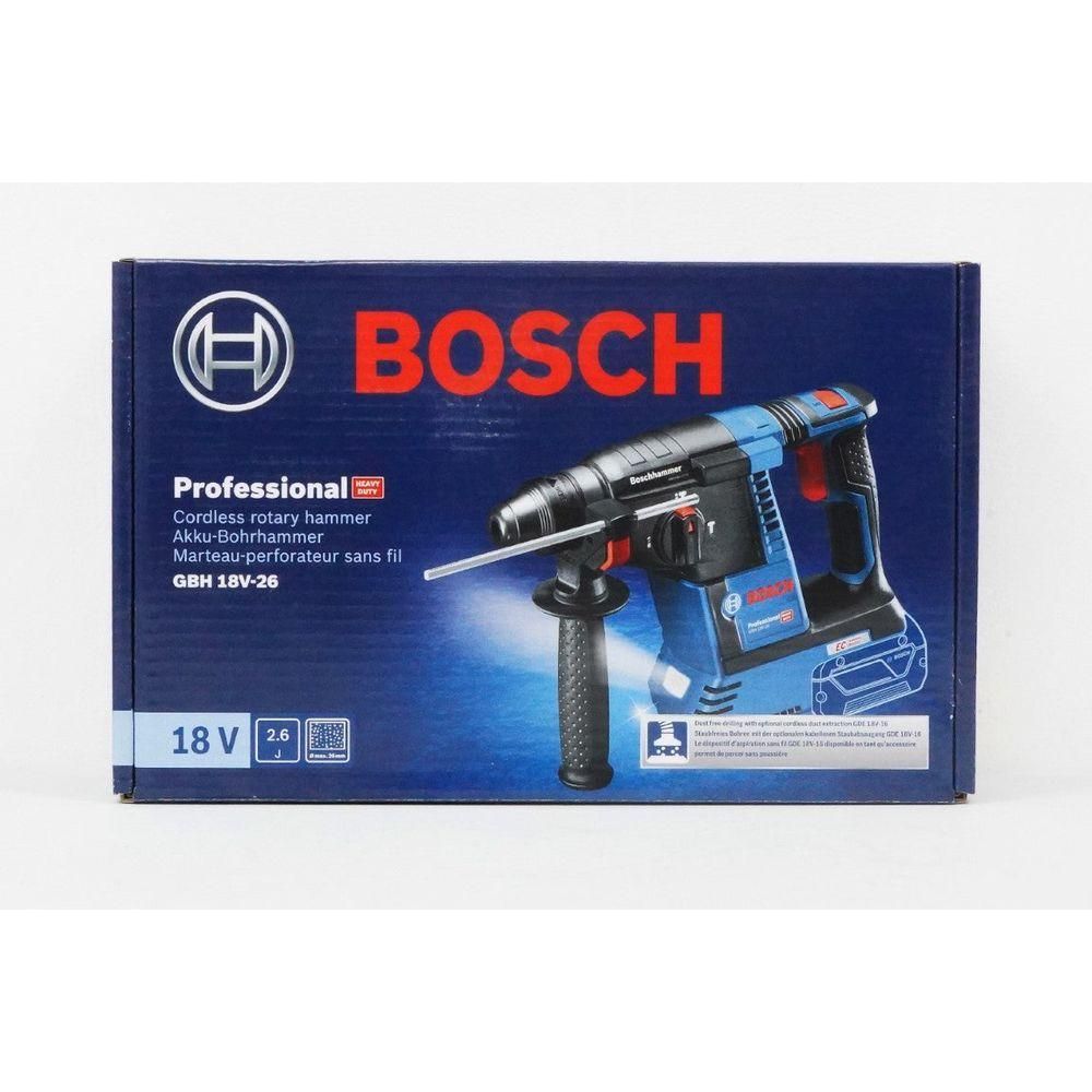 Bosch GBH 18V-26 Cordless Brushless Rotary Hammer 26mm 18V (Bare) | Bosch by KHM Megatools Corp.