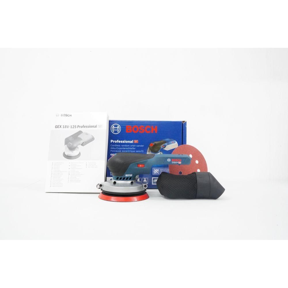 Bosch GEX 18V-125 Cordless Random Orbit Sander 18V (Bare) | Bosch by KHM Megatools Corp.