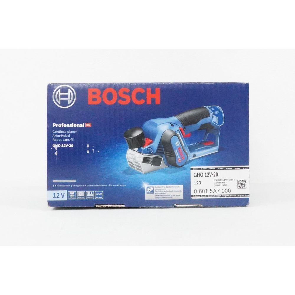 Bosch GHO 12V-20 Brushless Cordless Planer 56mm 12V (Bare) | Bosch by KHM Megatools Corp.