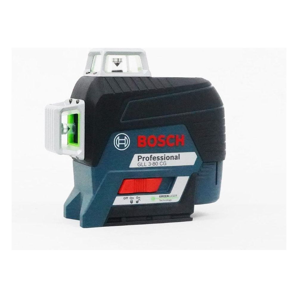 Bosch GLL 3-80 CG Line Laser Level (Green Laser) [3x 360° Lines] (100 meters) | Bosch by KHM Megatools Corp.