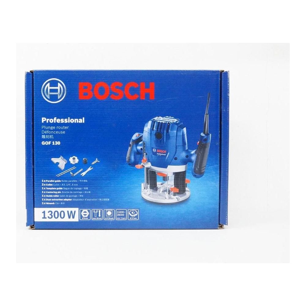 Bosch GOF 130 Plunge Router (1/4") 1300W [Contractor's Choice] | Bosch by KHM Megatools Corp.