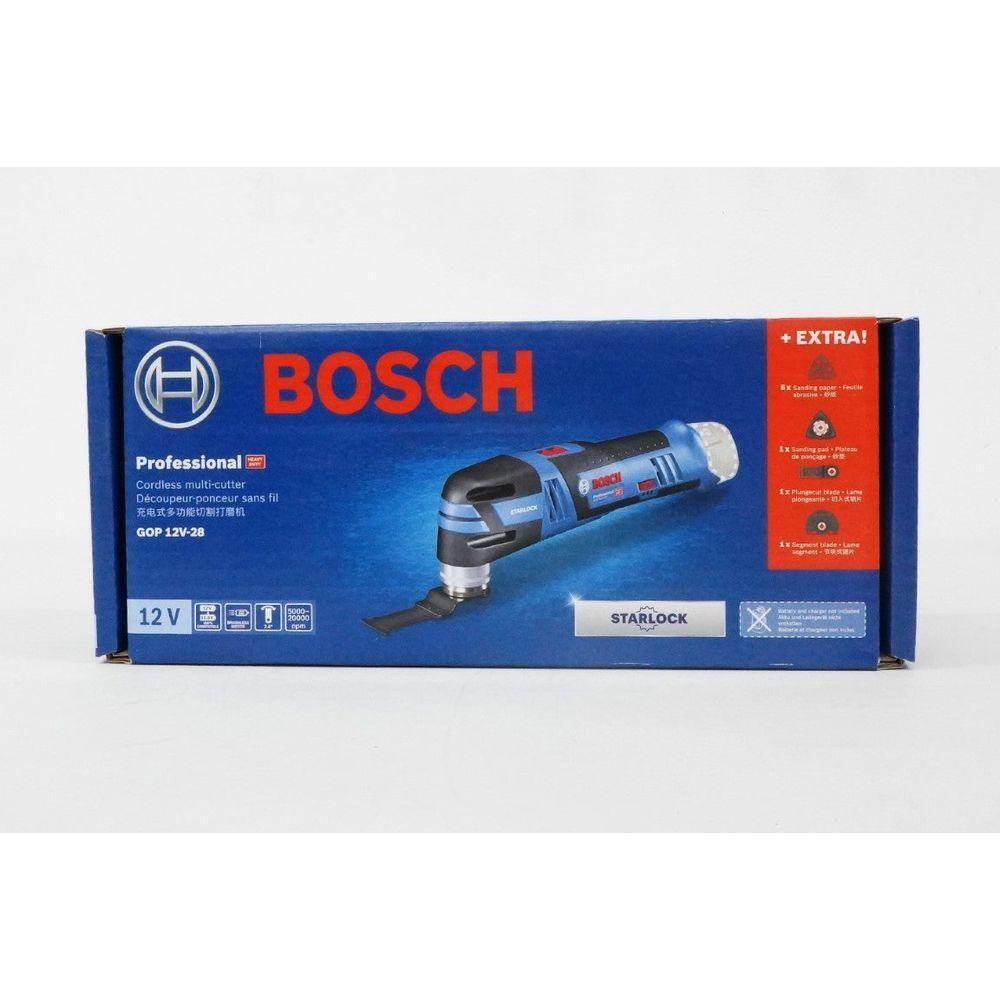 Bosch GOP 12V-28 Cordless Brushless Oscillating Tool / Multi Tool [Starlock] 12V (Bare) | Bosch by KHM Megatools Corp.
