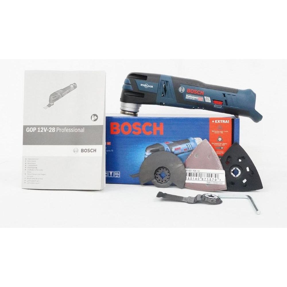 Bosch GOP 12V-28 Cordless Brushless Oscillating Tool / Multi Tool [Starlock] 12V (Bare) | Bosch by KHM Megatools Corp.