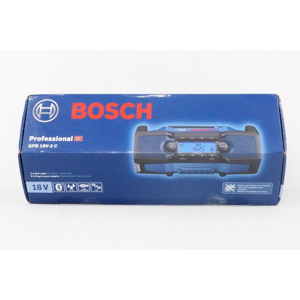 Bosch GPB 18V-2 C Cordless Jobsite Radio 18V [Bare] | Bosch by KHM Megatools Corp.