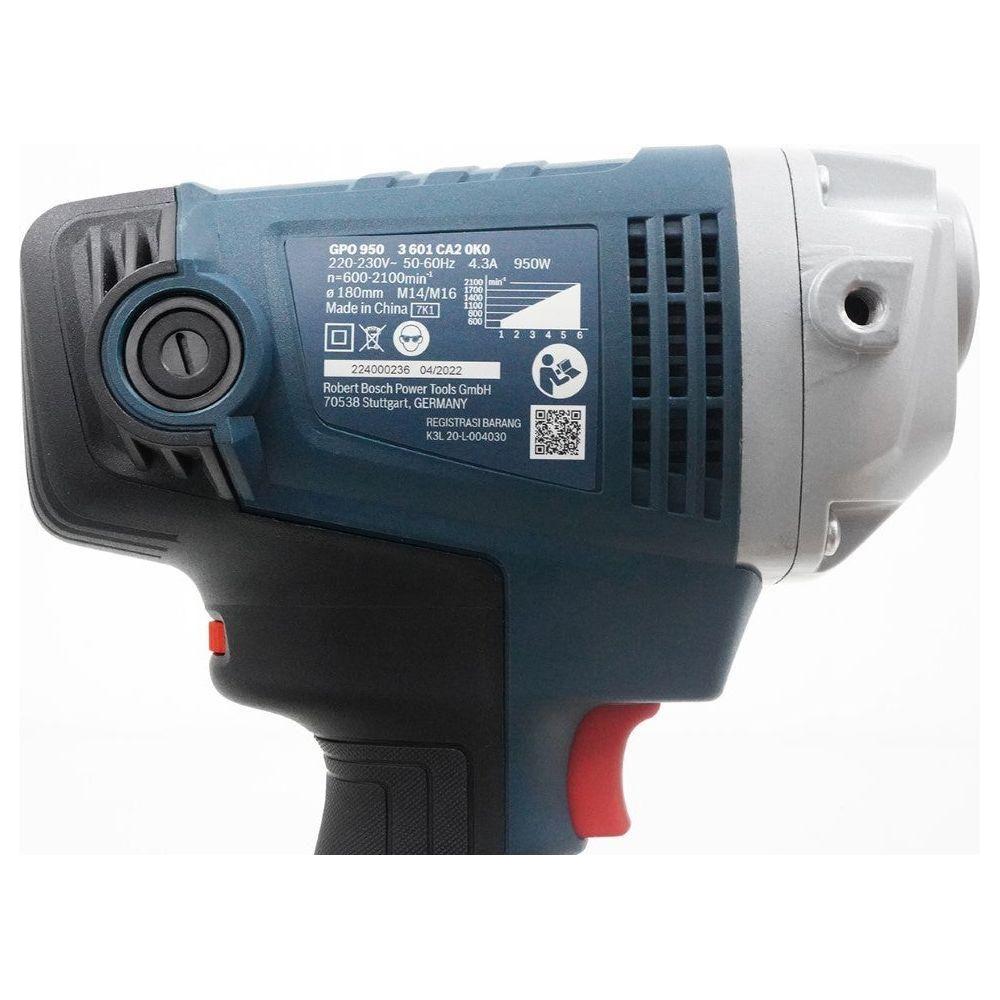Bosch GPO 950 Vertical Type Polisher 7" (180mm) 950W | Bosch by KHM Megatools Corp.