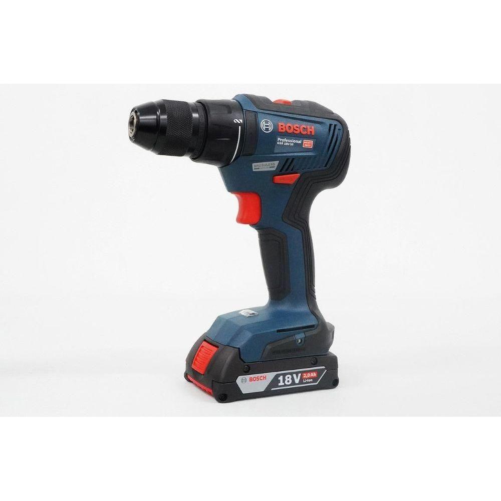 Bosch GSR 18V-50 Cordless Brushless Drill / Driver 1/2" (13mm) 18V [Set] | Bosch by KHM Megatools Corp.