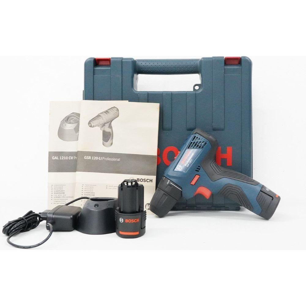 Bosch [GEN1] GSR 120-Li Cordless Drill - Driver 10mm (3/8") 12V [Contractor's Choice] Secondary image