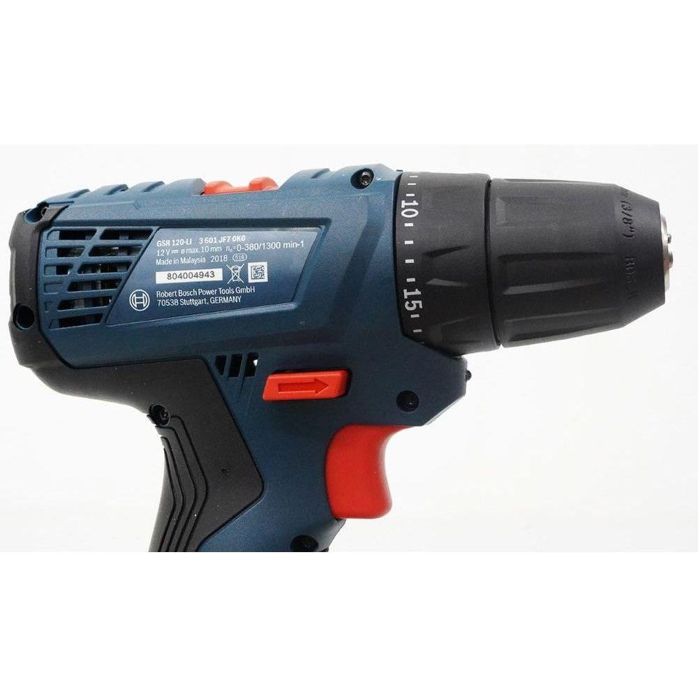 Bosch [GEN1] GSR 120-Li Cordless Drill - Driver 10mm (3/8") 12V [Contractor's Choice] | Bosch by KHM Megatools Corp.