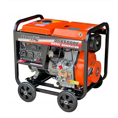 Bravus DG6500DE Diesel Generator 6500W Open Type