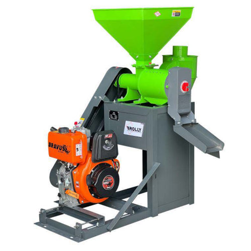 Brolly 6N70 Rice Mill (with 12HP Diesel Engine Included)
