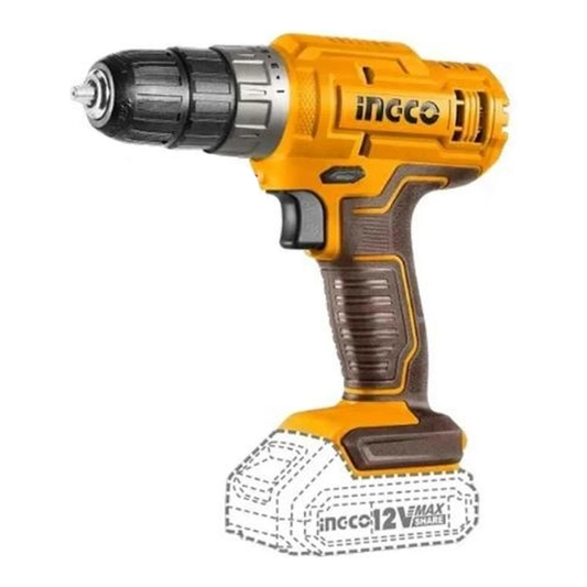 Ingco CDLI1218 Cordless Li-Ion Drill 12V 1.5AH | Ingco by KHM Megatools Corp.