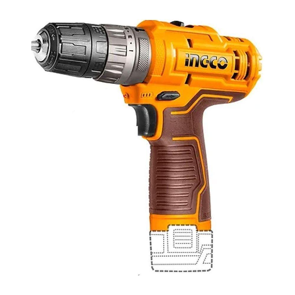 Ingco CIDLI12202 Li-Ion Impact Drill 12V - KHM Megatools Corp. Main image