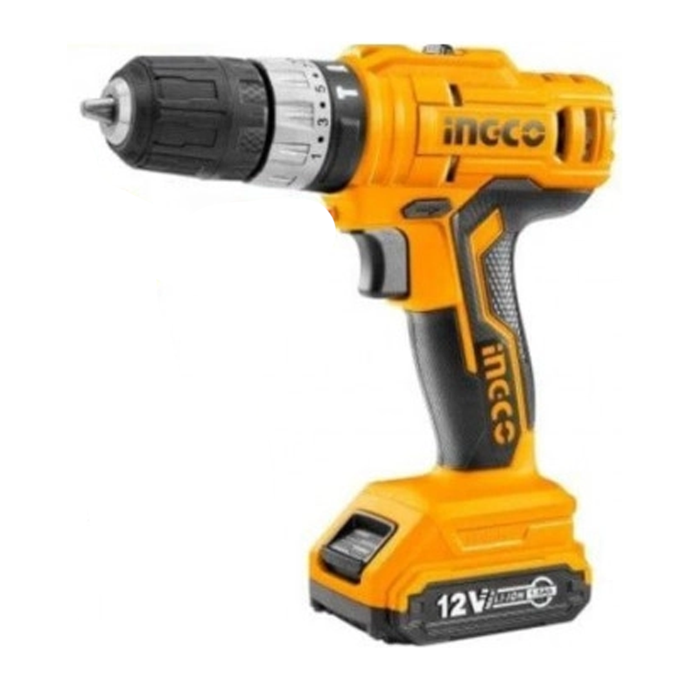 Ingco CIDLI1228 Cordless Li-Ion Impact Drill 12V 1.5AH | Ingco by KHM Megatools Corp. Main image