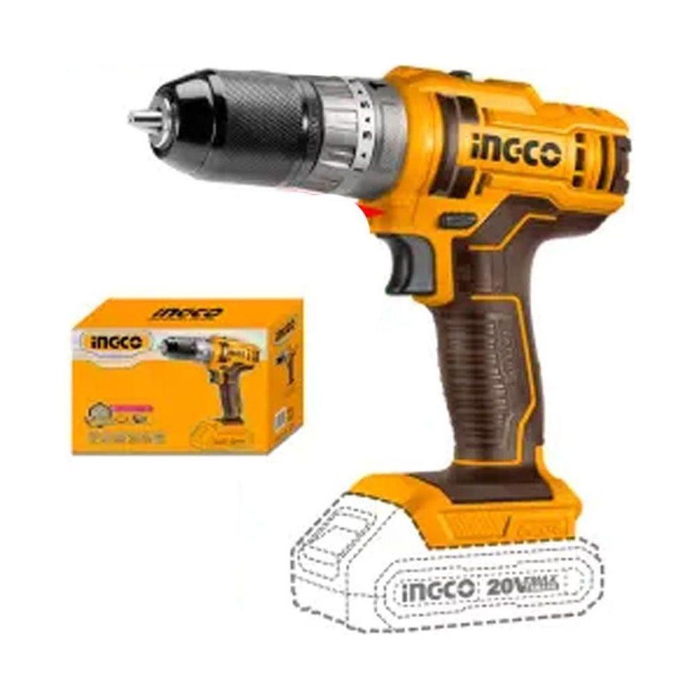 Ingco CIDLI201455 Li-Ion Impact Drill 20V - KHM Megatools Corp. Main image
