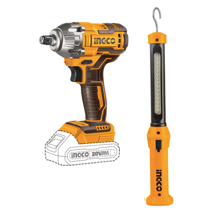 Ingco COSLI23011 Cordless Impact Wrench Combo Kit 3Pcs 20V 2.0AH | Ingco by KHM Megatools Corp.